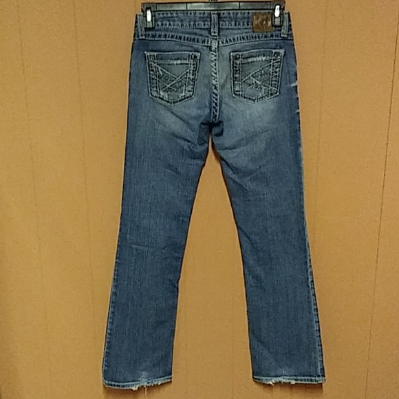 BKE Stella boot stretch Factory distressed jeans - Picture 4 of 8